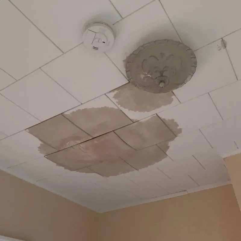 Ceiling Water Damage Repair in Hampstead, NH