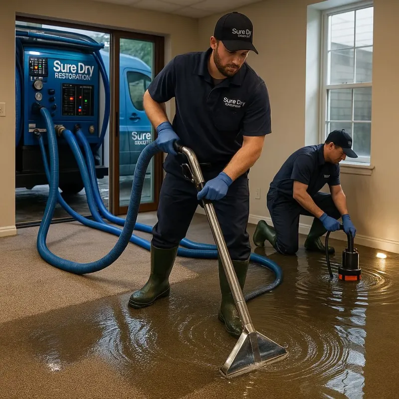 Water Extraction and Removal process in Hampstead, NH